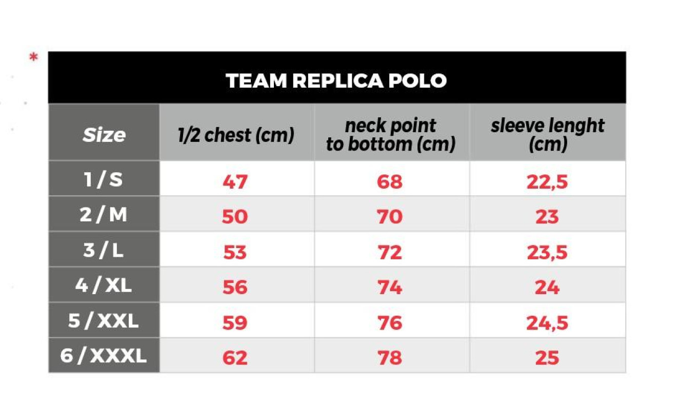 TEAM REPLICA POLO