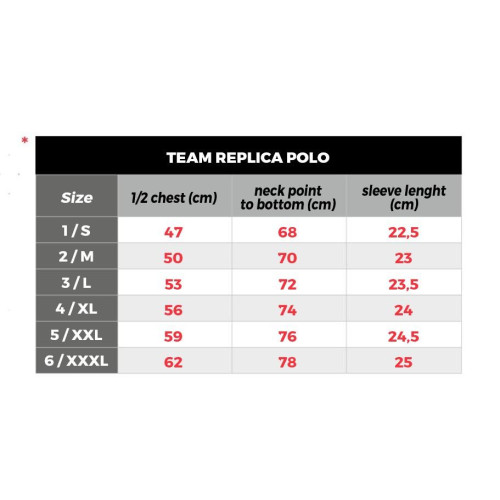 TEAM REPLICA POLO