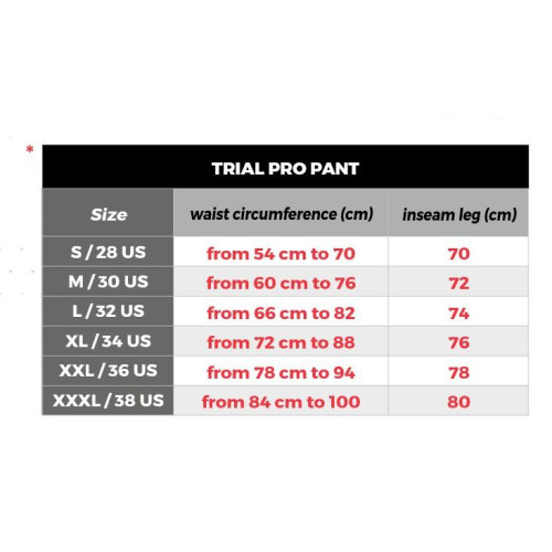 TRIAL PANTS PRO