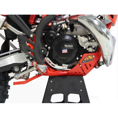 AXP XTREM HDPE SKID PLATE XTRAINER 23 - RED