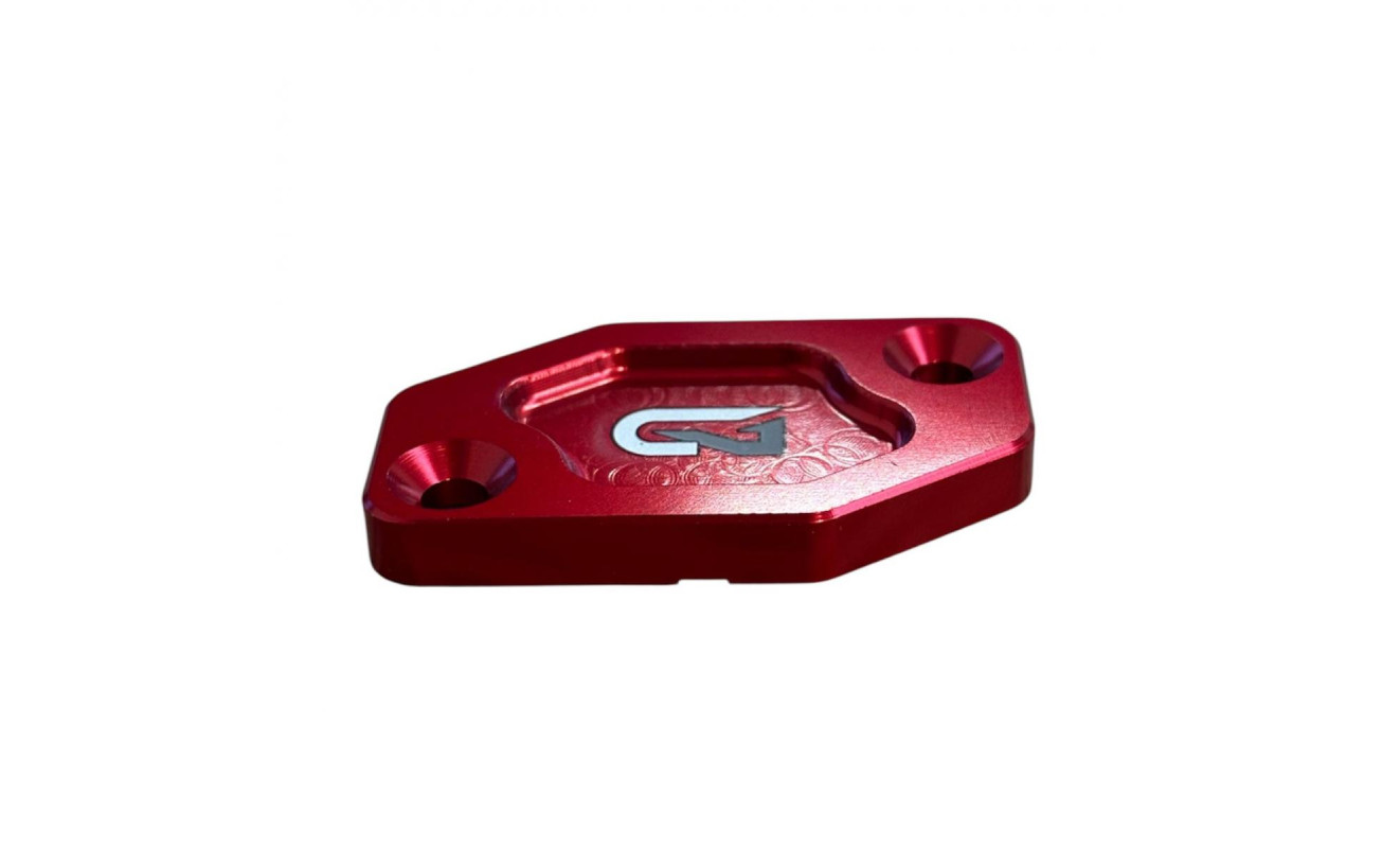GECO GECO TRIAL RESERVOIR COVERS - FACTORY RED