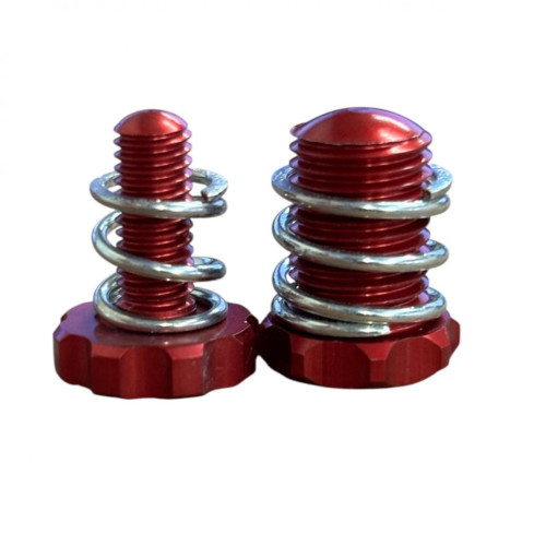 GECO LEVERS REGULATION BOLTS FOR AJP PUMP-BRAKTEC RED