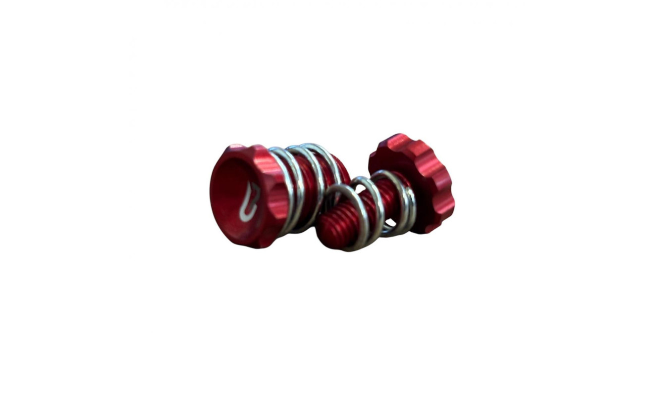 GECO LEVERS REGULATION BOLTS FOR AJP PUMP-BRAKTEC RED