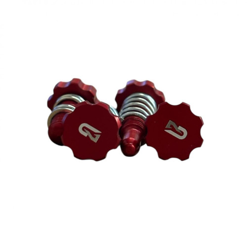 GECO LEVERS REGULATION BOLTS FOR GRIMECA PUMP RED