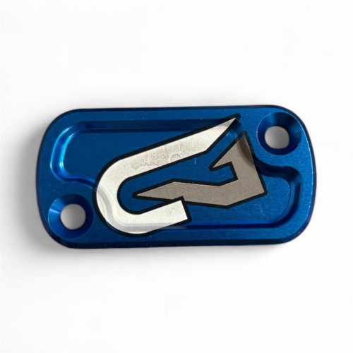 GECO ENDURO BRAKE RESERVOIR COVER - NISSIN - BLUE