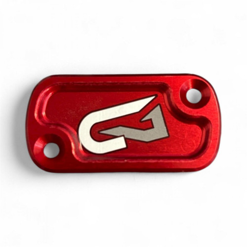 GECO ENDURO BRAKE RESERVOIR COVER - NISSIN - RED