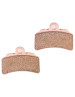 FRONT BRAKE PADS FOR BRAKTEC MONOBLOCK 
