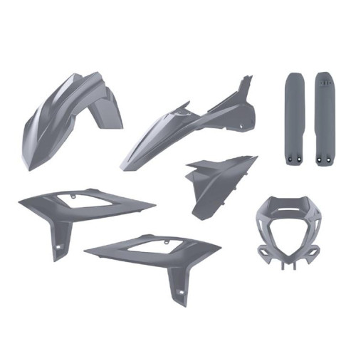 BOX KIT INC FORK GUARDS BETA 250-480 20-22 GREY