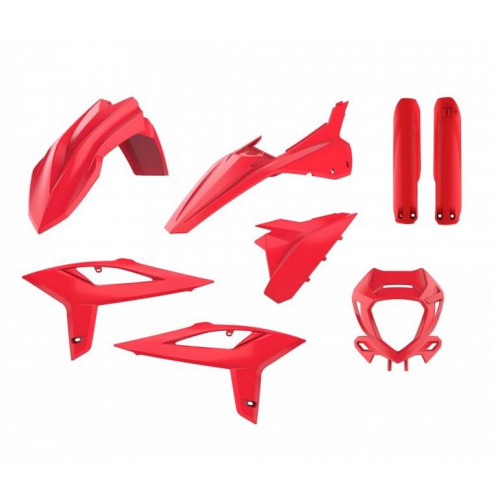 BOX KIT INC FORK GUARDS BETA 250-480 20-22 RED