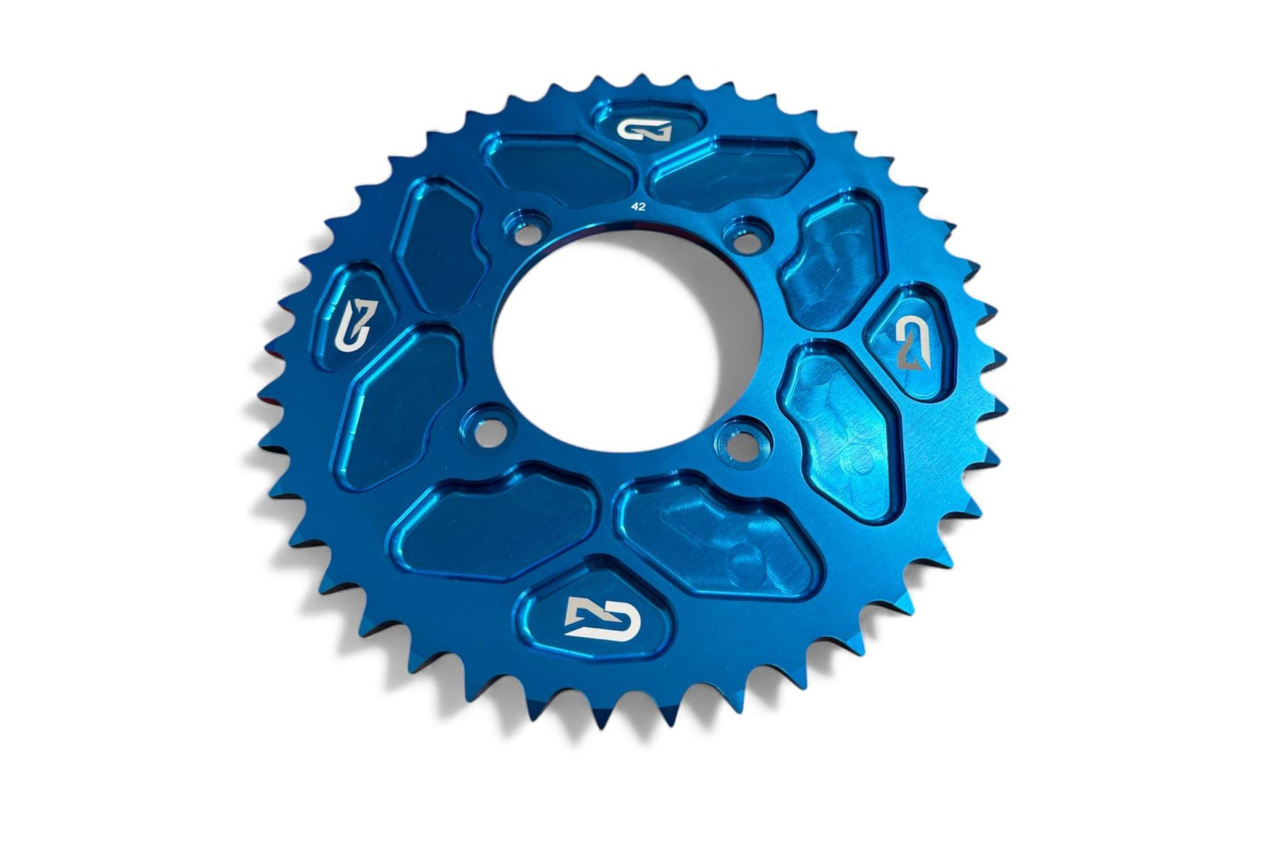 GECO REAR SPROCKET TRIAL 42 TEETH BLUE GECO REAR SPROCKET TRIAL 42 TEETH BLUE