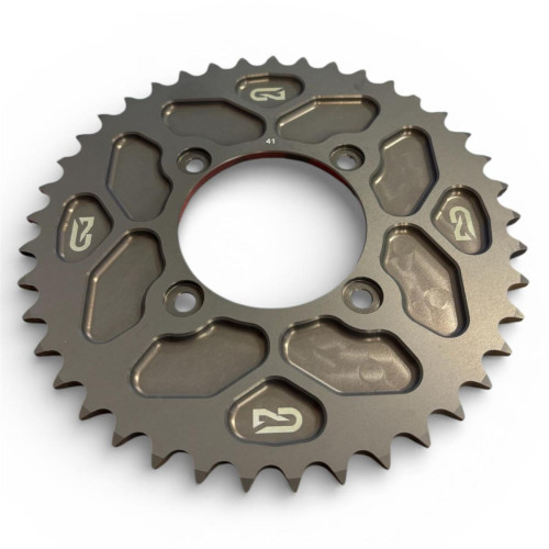 GECO REAR SPROCKET TRIAL 41 TEETH GREY