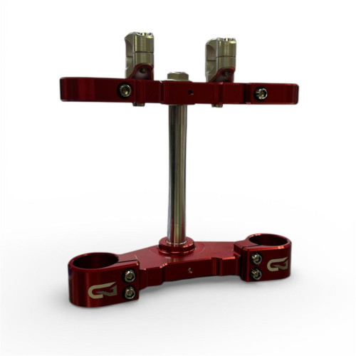 GECO TRIAL TRIPLE CLAMP 39mm FORK RED