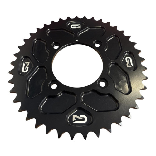 GECO REAR SPROCKET TRIAL 41 TEETH BLACK