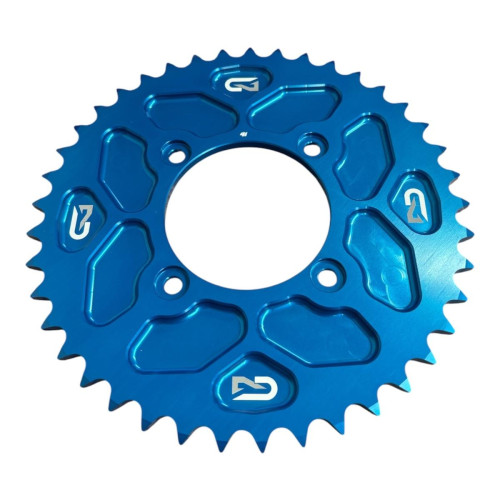 GECO REAR SPROCKET TRIAL 41 TEETH BLUE