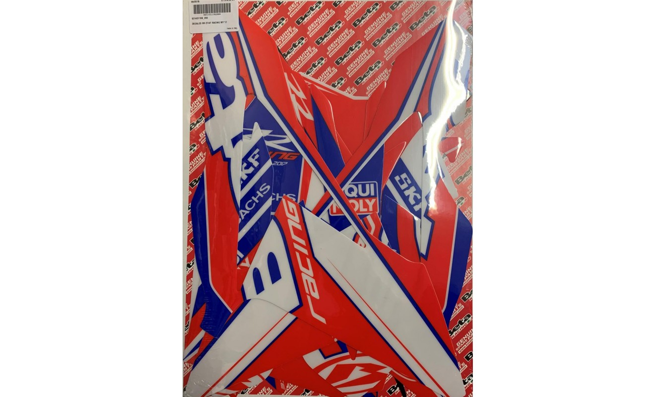 DECAL KIT RR2T 2017 RACING