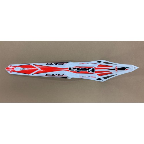 REAR FENDER EVO MY'11-WHITE-+DECAL